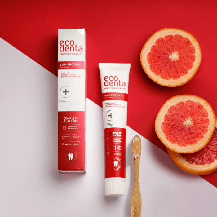 Ecodenta Gum Protect Ikeniä suojaava hammastahna-Ecodenta-Hyvinvoinnin Tavaratalo