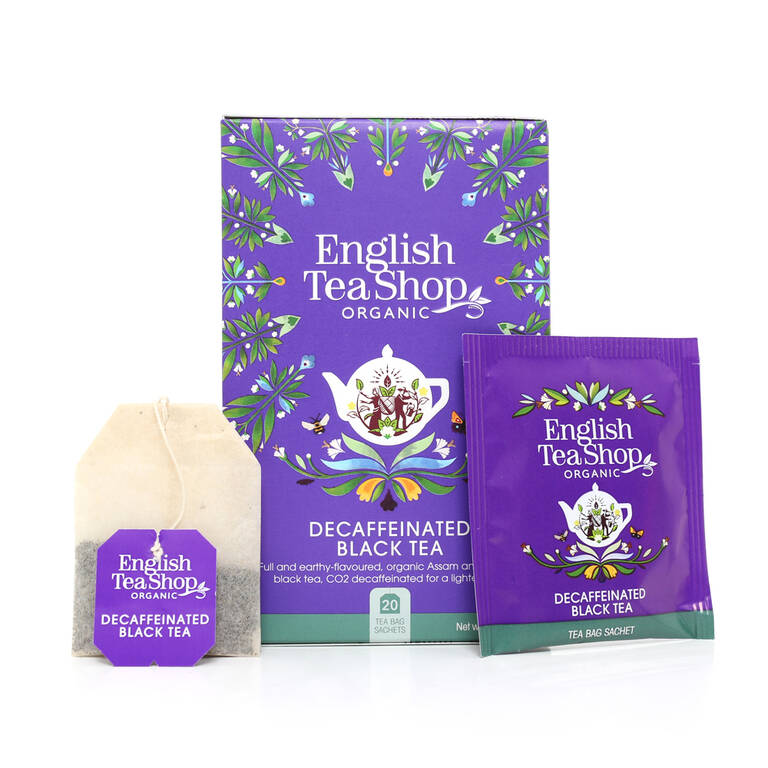 English Tea Shop Luomu Kofeiiniton Musta tee-English Tea Shop-Hyvinvoinnin Tavaratalo