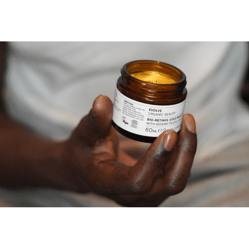 Evolve Bio-Retinol Gold Mask Kasvonaamio-Evolve-Hyvinvoinnin Tavaratalo