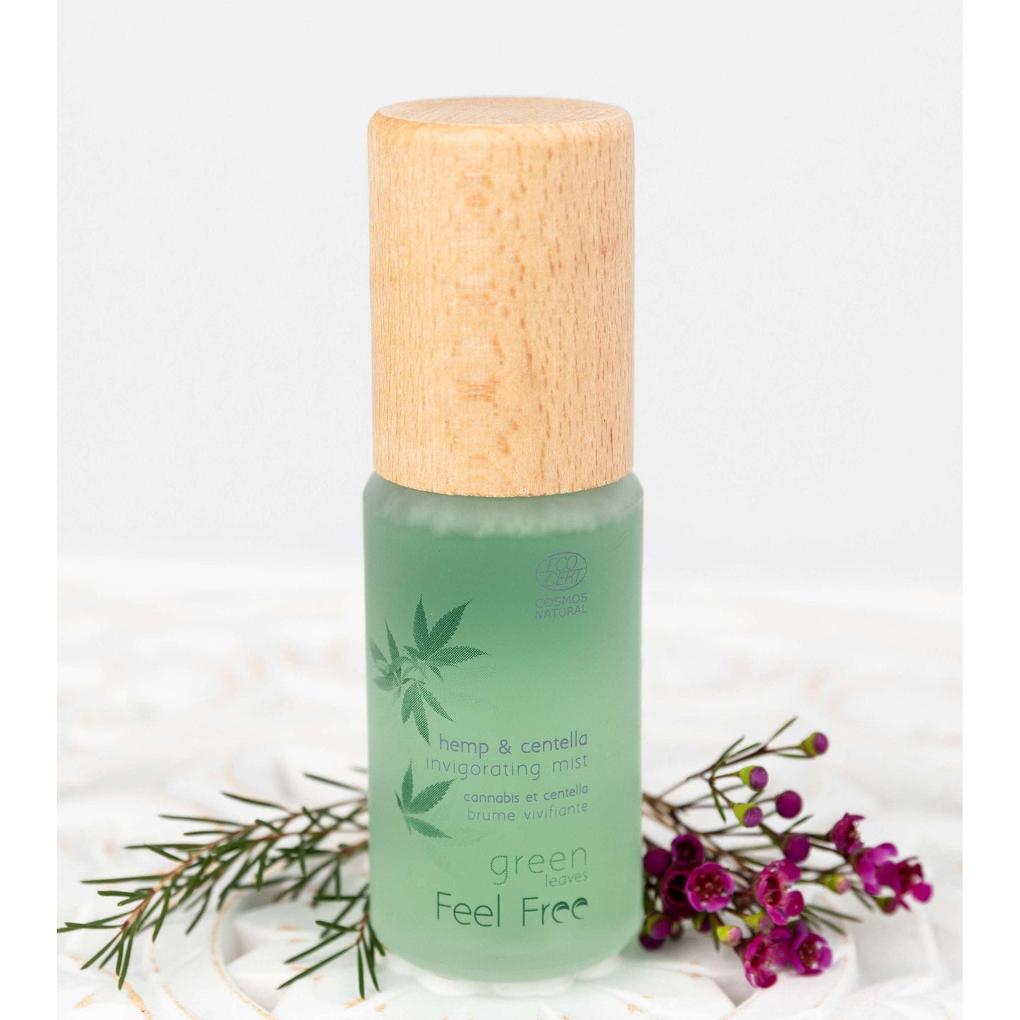 Feel Free Hemp & Centella Elvyttävä kasvosuihke-Feel Free-Hyvinvoinnin Tavaratalo