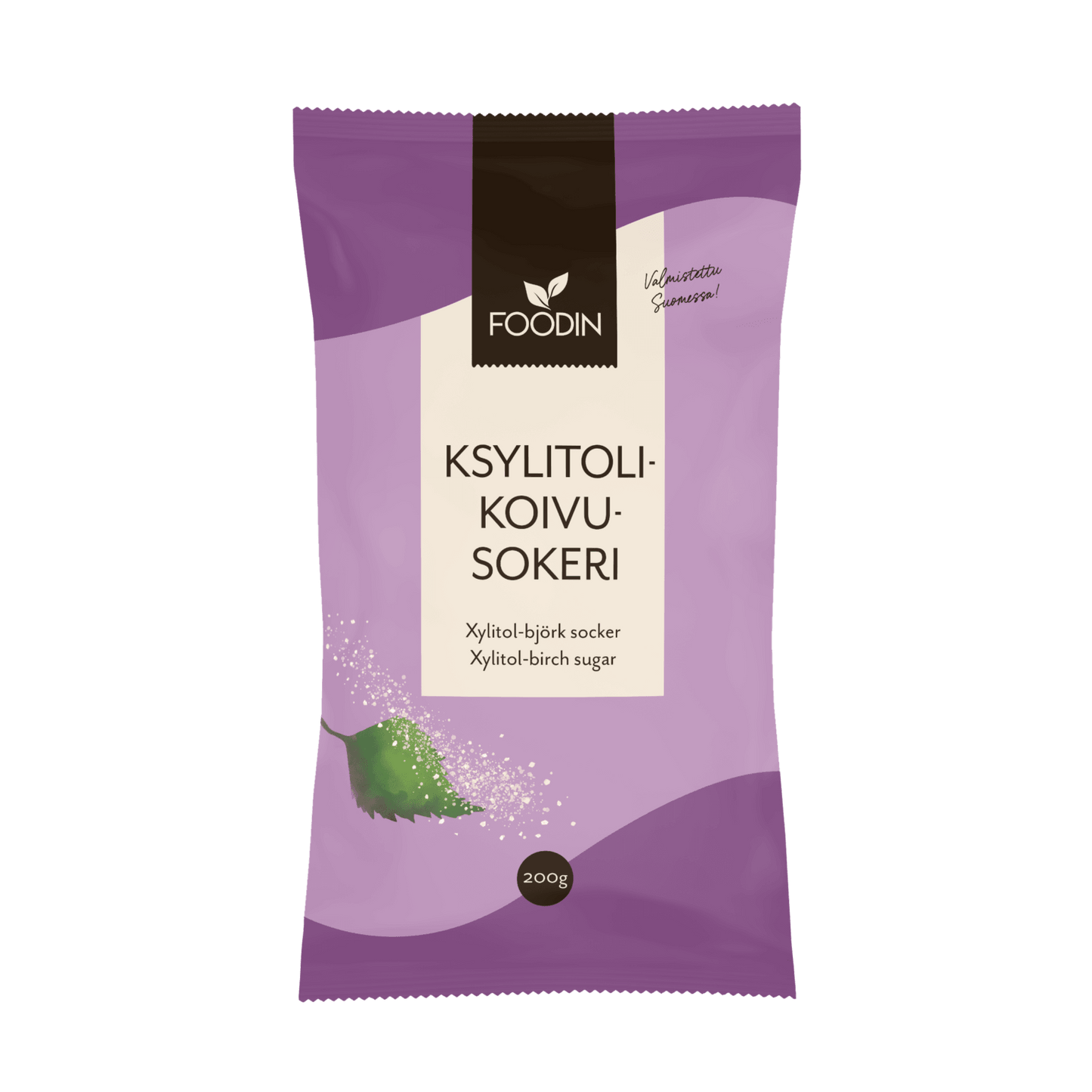 Foodin Koivusokeri-Foodin-Hyvinvoinnin Tavaratalo