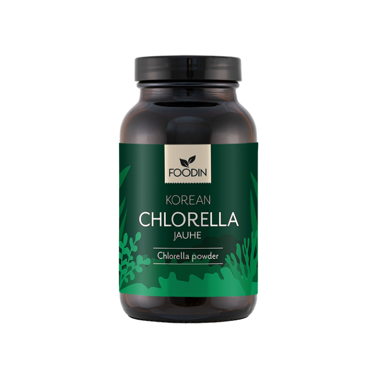 Foodin Korean Chlorella-jauhe-Foodin-Hyvinvoinnin Tavaratalo