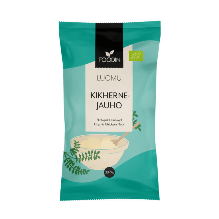 Foodin Luomu Kikhernejauho-Foodin-Hyvinvoinnin Tavaratalo