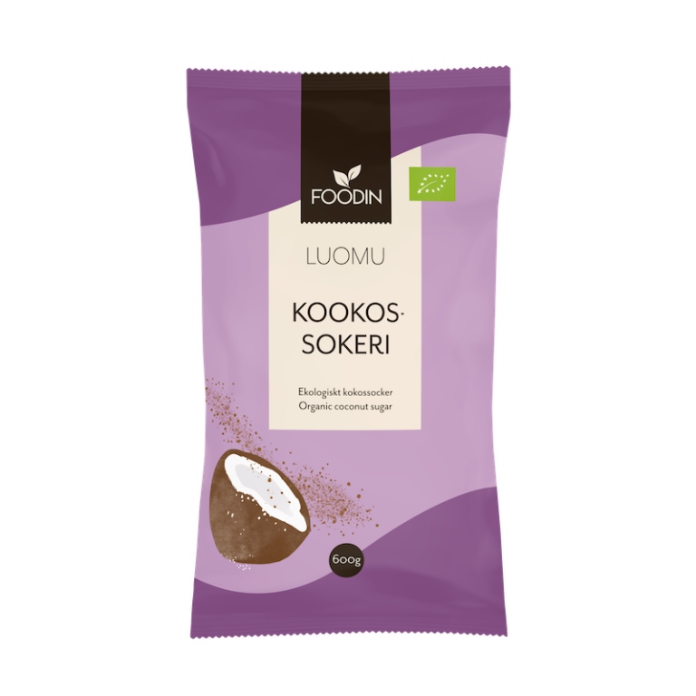 Foodin Luomu Kookossokeri-Foodin-Hyvinvoinnin Tavaratalo