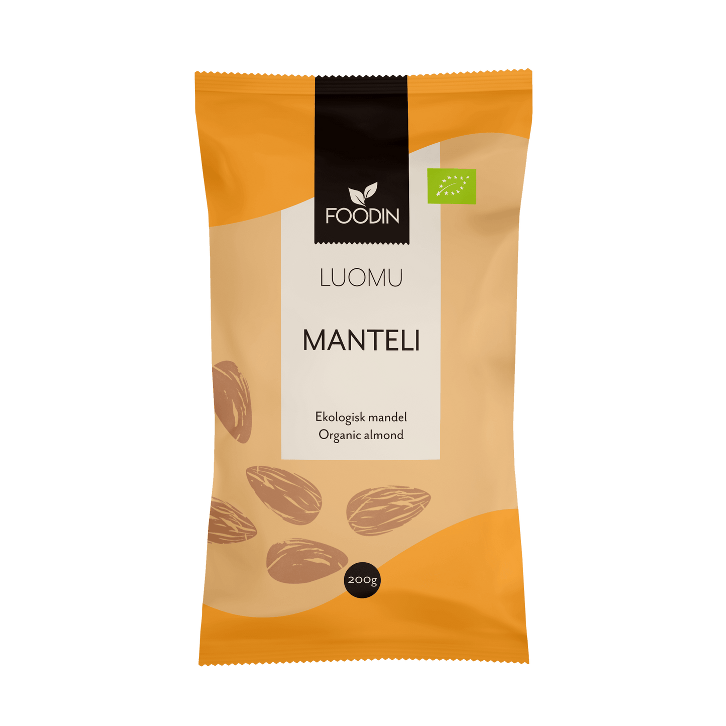 Foodin Luomu Manteli-Foodin-Hyvinvoinnin Tavaratalo