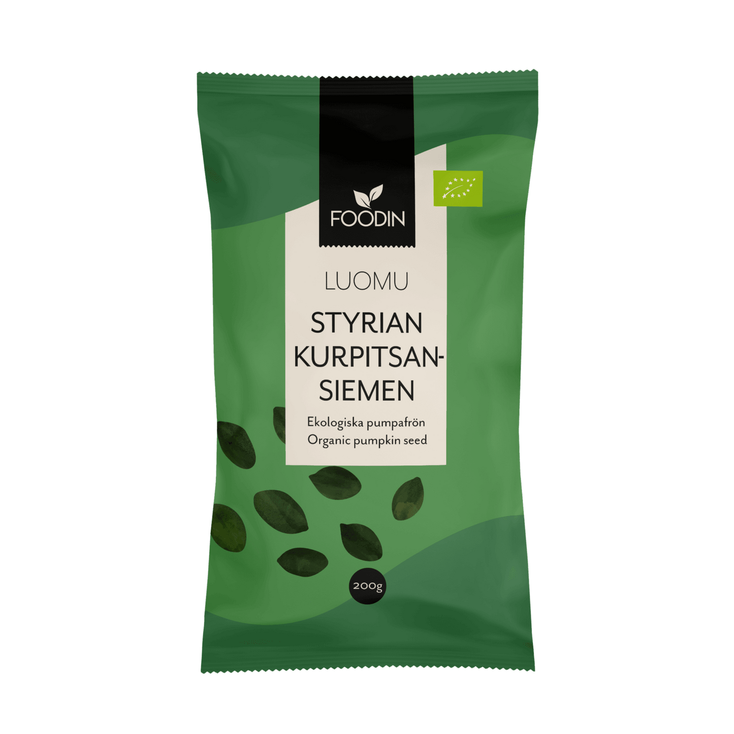 Foodin Luomu Kurpitsansiemen-Foodin-Hyvinvoinnin Tavaratalo