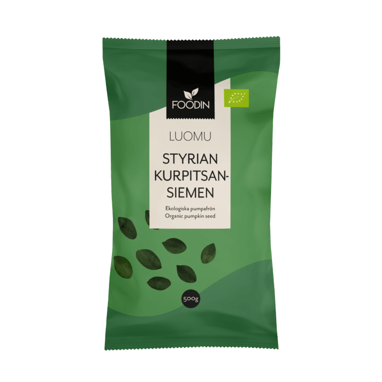 Foodin Luomu Kurpitsansiemen-Foodin-Hyvinvoinnin Tavaratalo