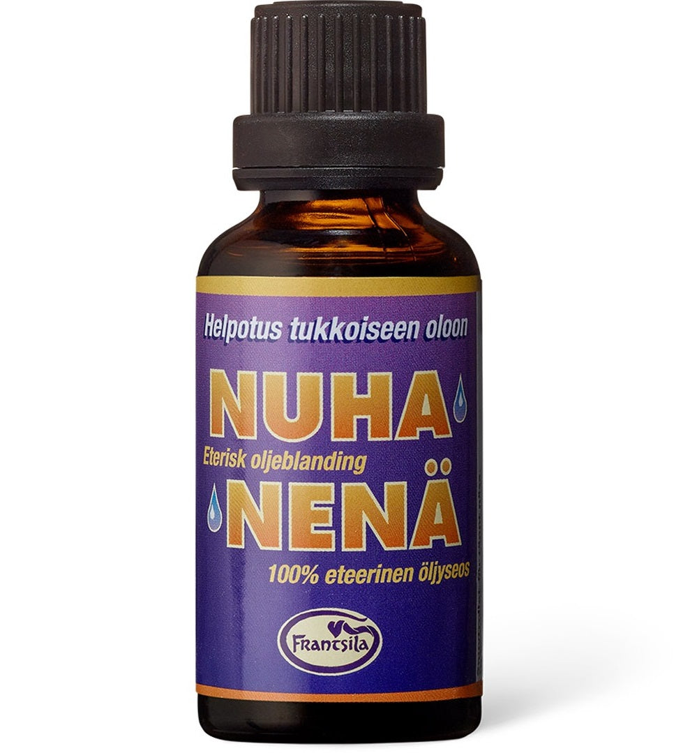 Frantsila eteerinen öljy - Nuhanenä-Frantsila-Hyvinvoinnin Tavaratalo