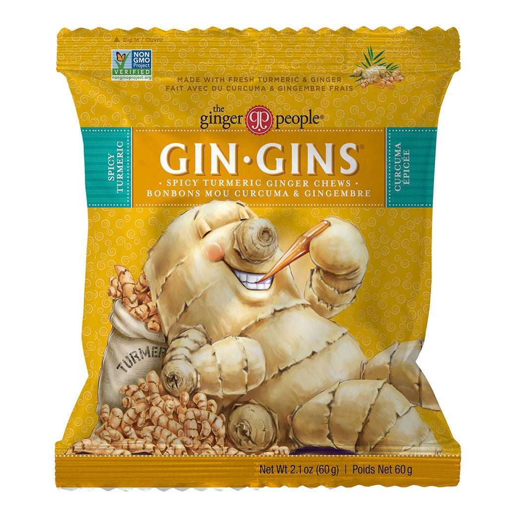 The Ginger People Gin Gins Chews Turmeric-The Ginger People-Hyvinvoinnin Tavaratalo