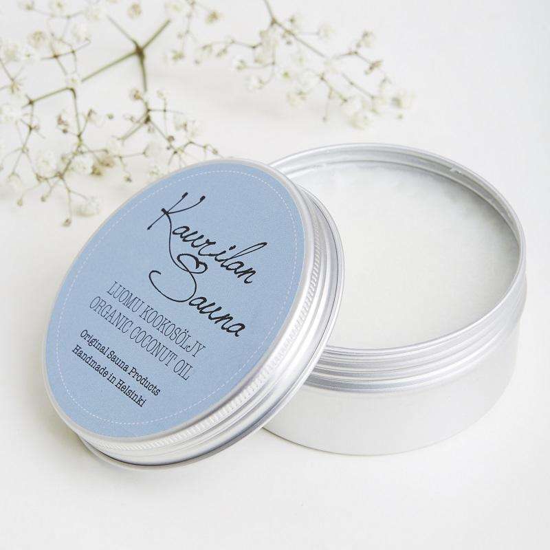 Kaurilan Sauna Luomu Tuoksuton Kookosöljy-Kaurilan Sauna-Hyvinvoinnin Tavaratalo