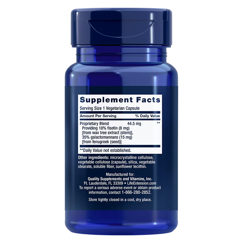 Life Extension Bio-Fisetin-Life Extension-Hyvinvoinnin Tavaratalo