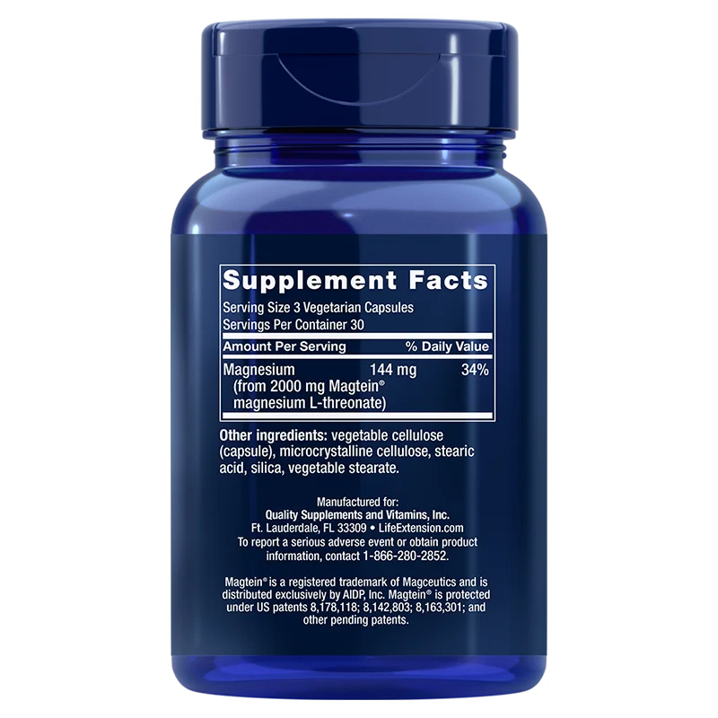 Life Extension Neuro-Mag-Life Extension-Hyvinvoinnin Tavaratalo