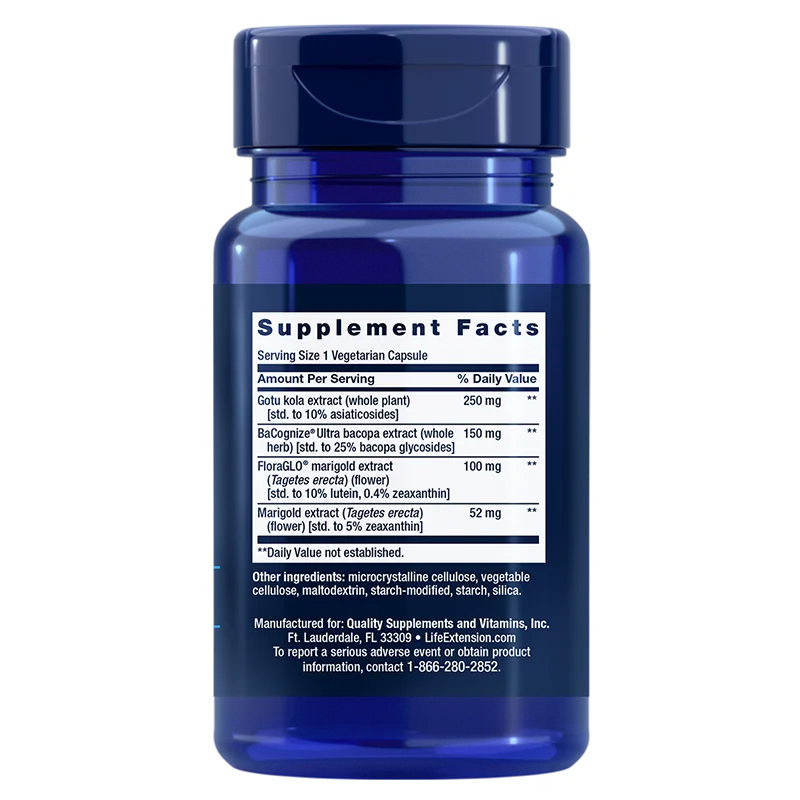 Life Extension Quick Brain Nootropic-Life Extension-Hyvinvoinnin Tavaratalo