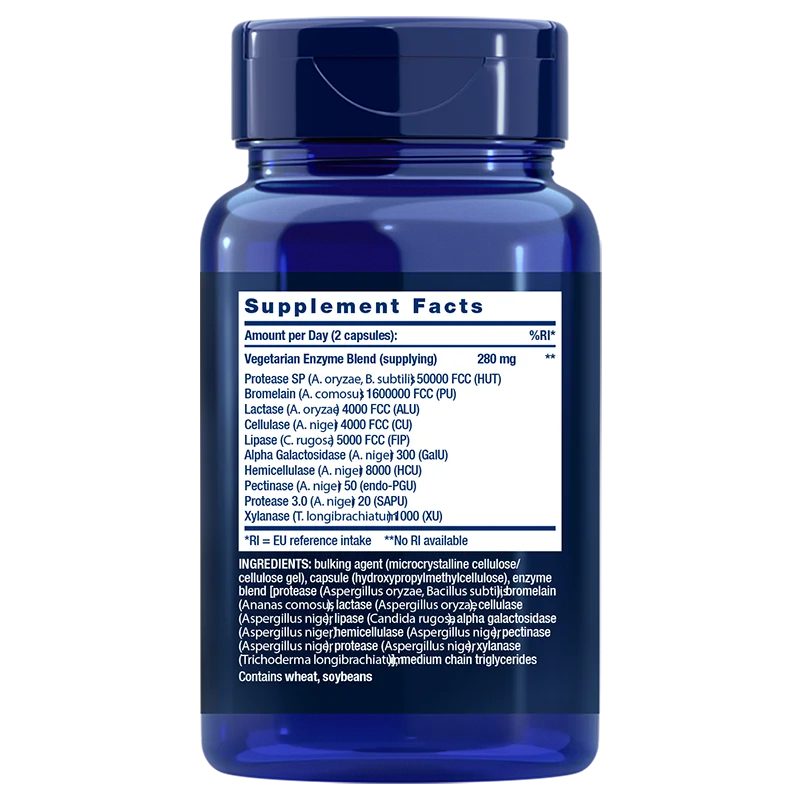 Life Extension Super Enzymes-Life Extension-Hyvinvoinnin Tavaratalo