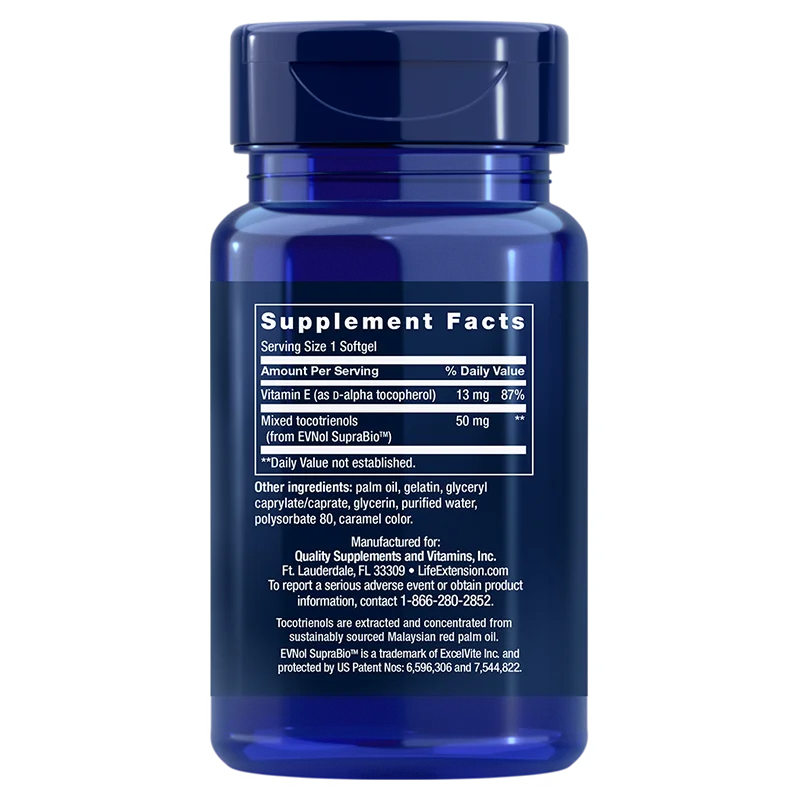 Life Extension Super Absorbable Tocotrienols-Life Extension-Hyvinvoinnin Tavaratalo