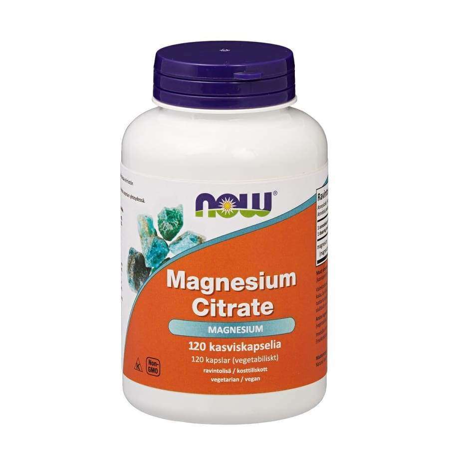 Now Foods Magnesium Citrate-Now Foods-Hyvinvoinnin Tavaratalo