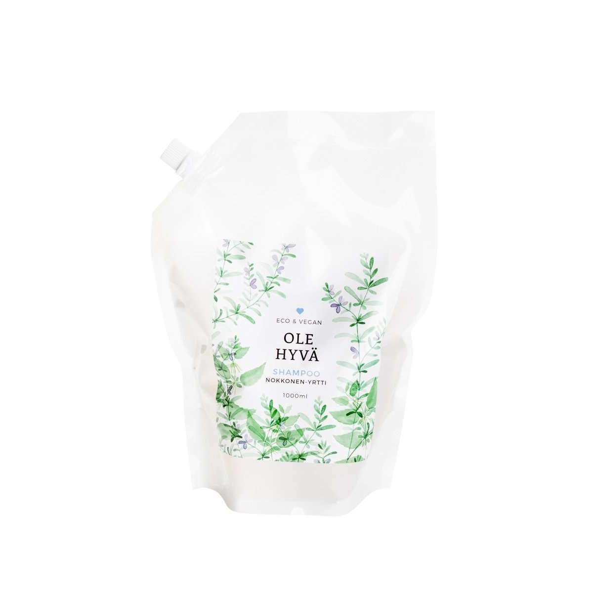 Ole Hyvä Shampoo Nokkonen-Yrtti-Ole Hyvä-Hyvinvoinnin Tavaratalo