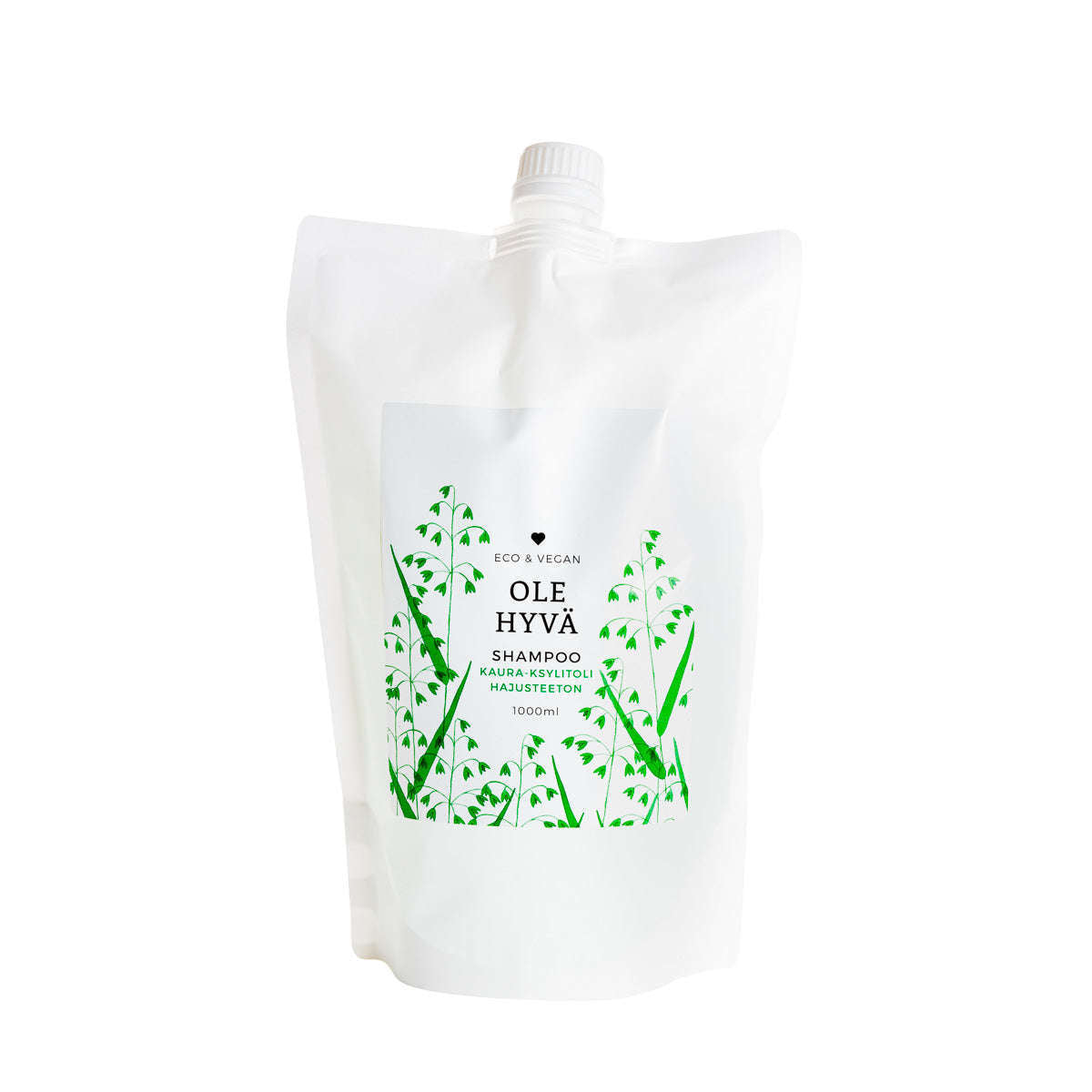 Ole Hyvä Hajusteeton Shampoo Kaura-Ksylitoli-Ole Hyvä-Hyvinvoinnin Tavaratalo