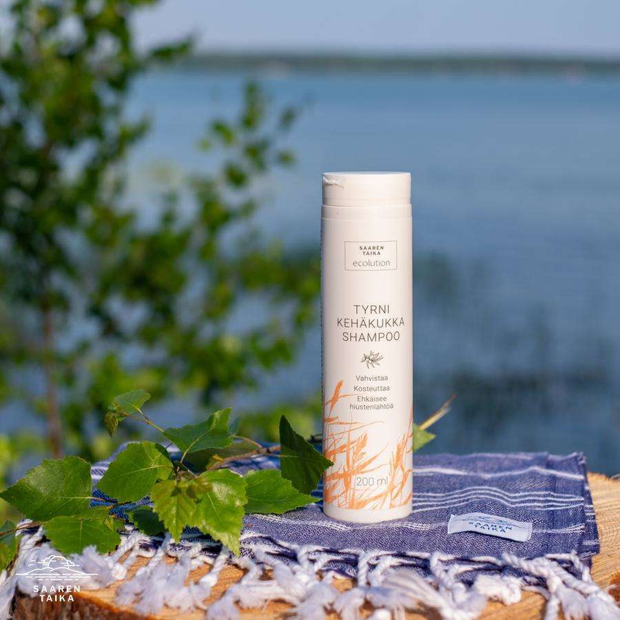 Saaren Taika Ecolution Shampoo Tyrni-Kehäkukka-Saaren Taika-Hyvinvoinnin Tavaratalo