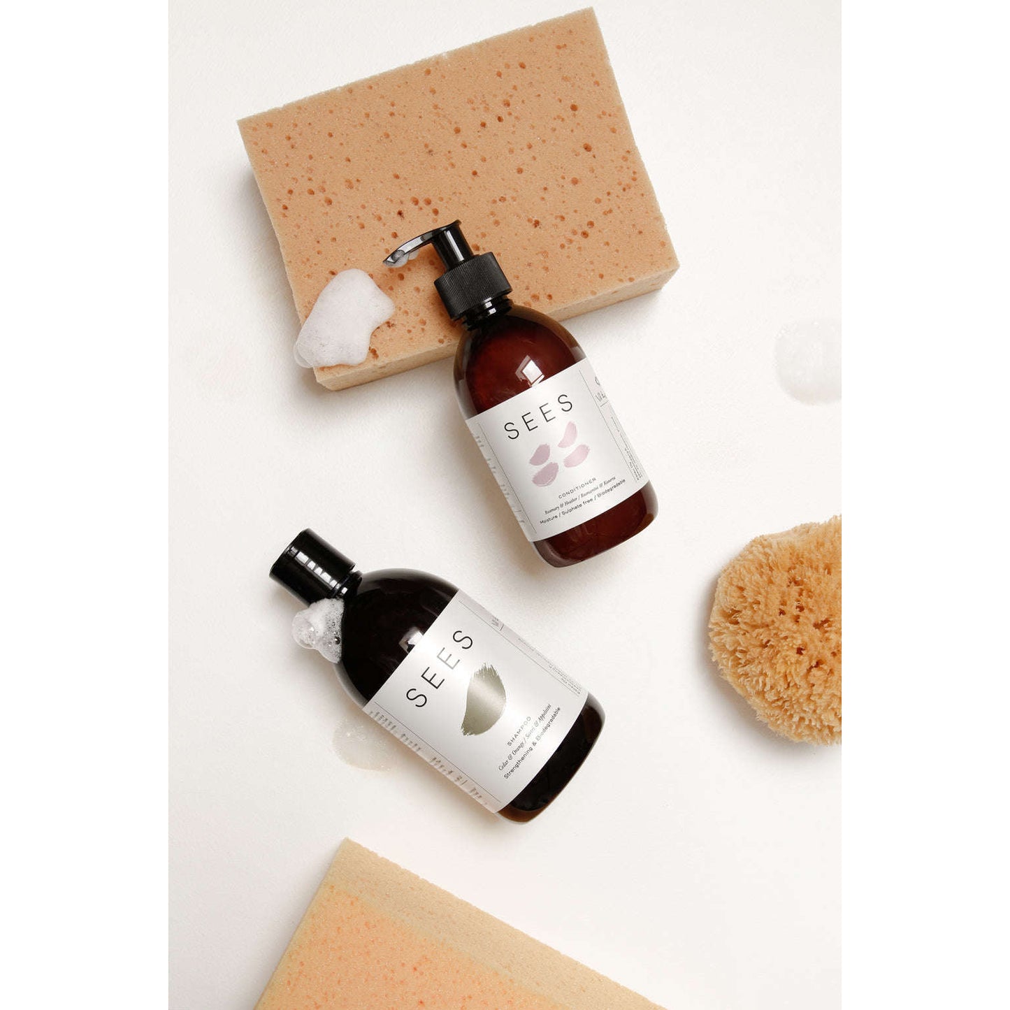 SEES Biohajoava Shampoo Seetri & Appelsiini-SEES Company-Hyvinvoinnin Tavaratalo