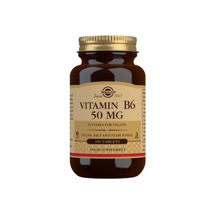 Solgar B6-vitamiini-Solgar-Hyvinvoinnin Tavaratalo