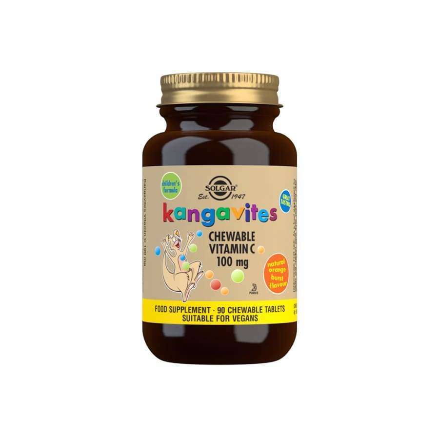 Solgar Kangavites Imeskeltävä C-vitamiini lapsille-Solgar-Hyvinvoinnin Tavaratalo