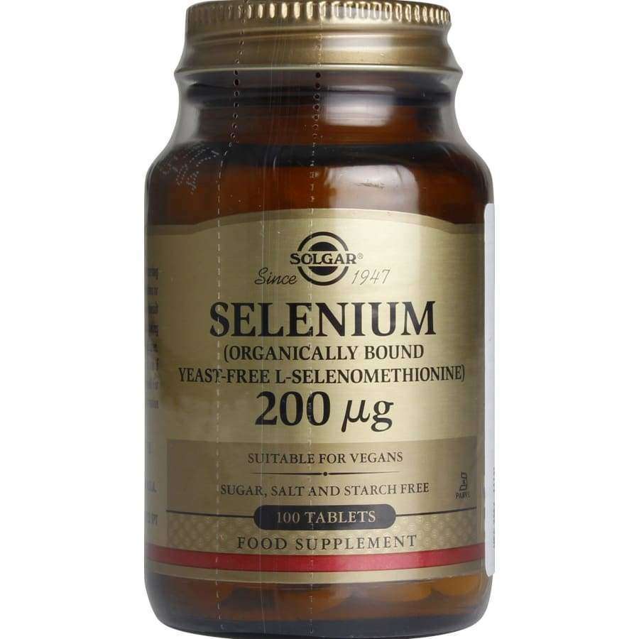 Solgar Seleeni 200 mikrog-Solgar-Hyvinvoinnin Tavaratalo