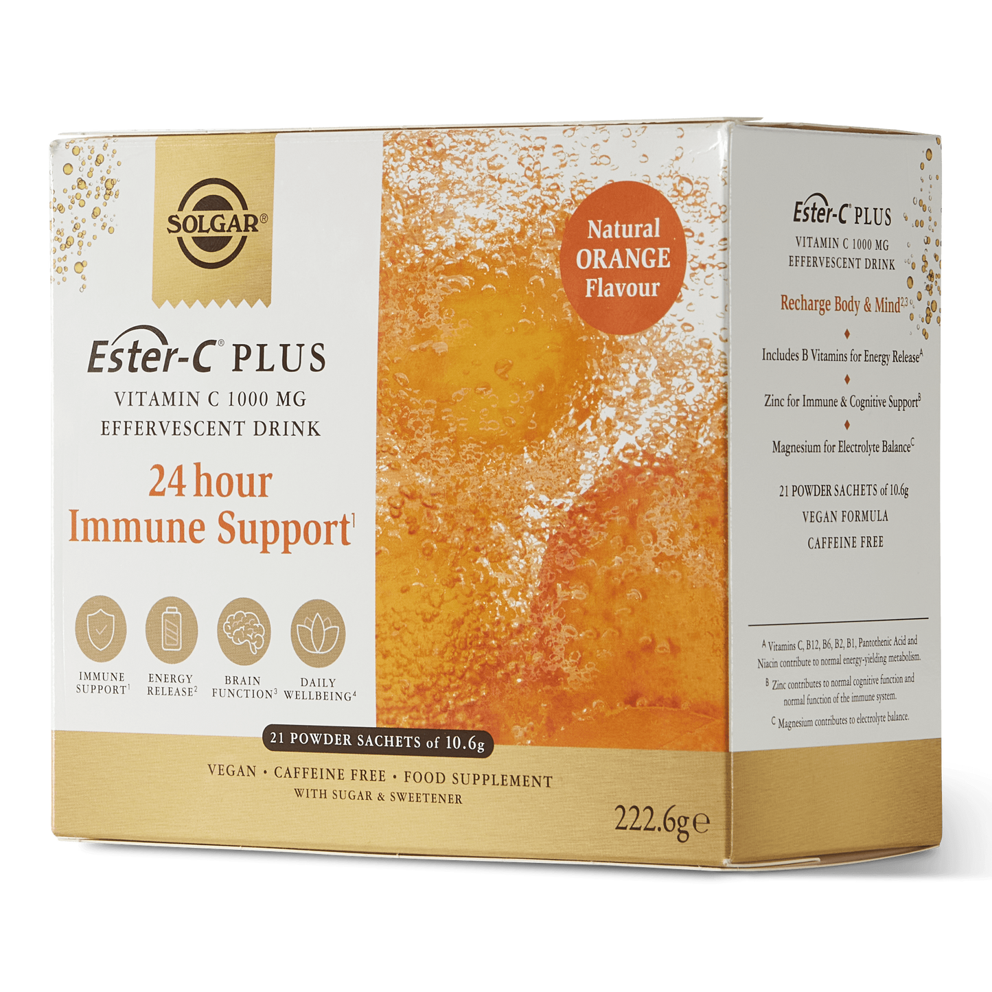 Solgar Ester-C® Plus Vitamin C 1000 mg Elektrolyyttijuomajauhe-Solgar-Hyvinvoinnin Tavaratalo