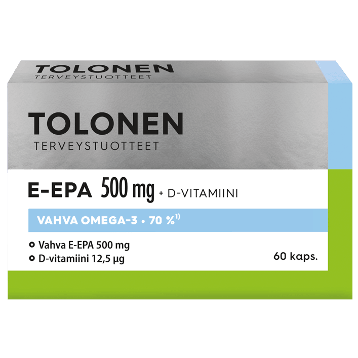 Tolonen E-EPA 500 mg-Tolonen-Hyvinvoinnin Tavaratalo