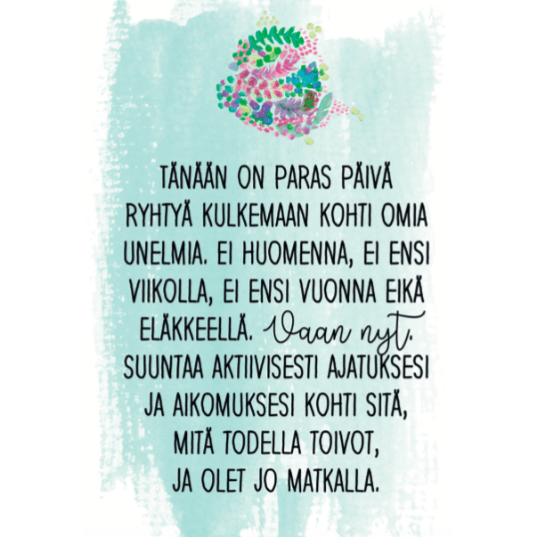 Hidasta Elämää Unelmakortit-Hidasta Elämää-Hyvinvoinnin Tavaratalo