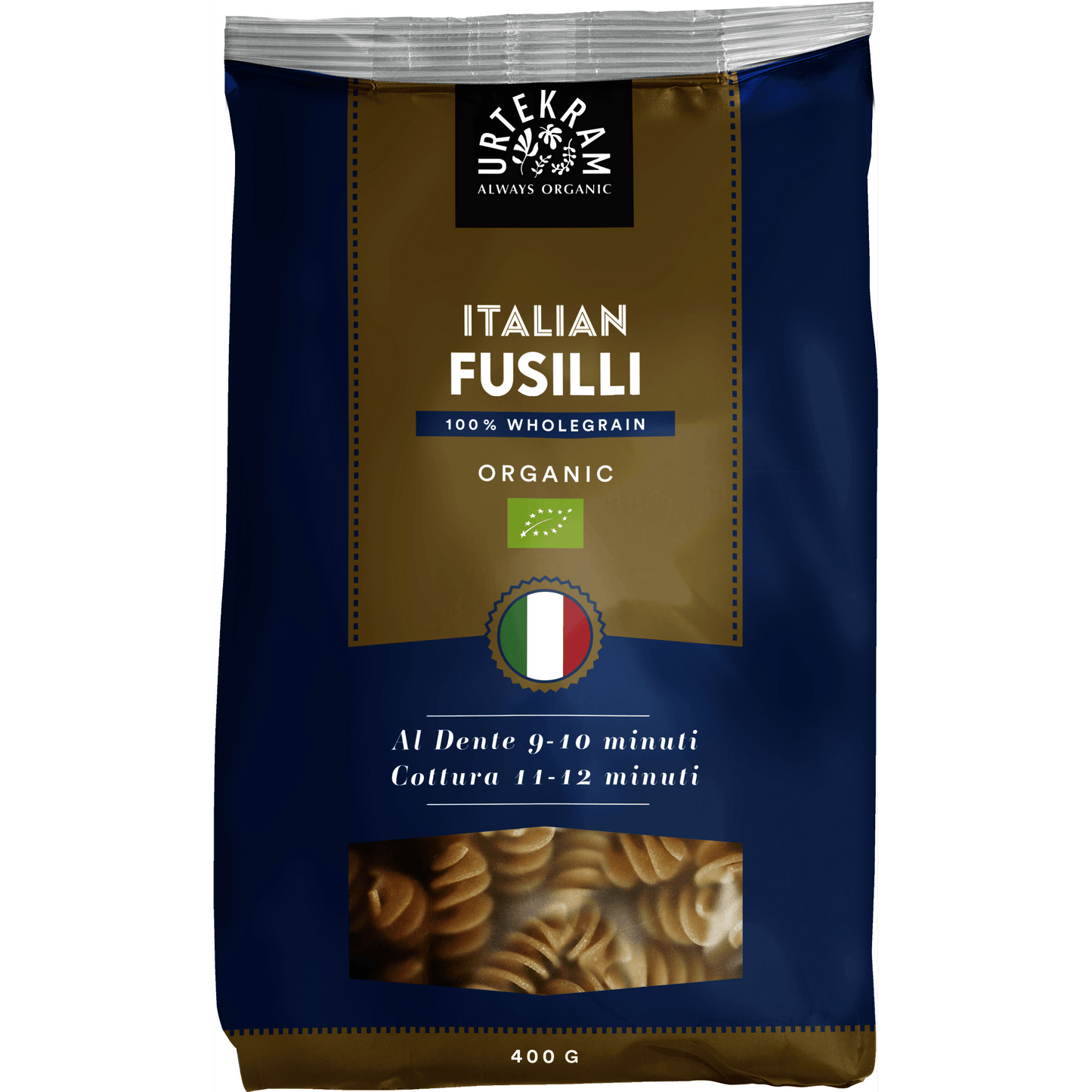 Urtekram Luomu Fusilli-Urtekram-Hyvinvoinnin Tavaratalo