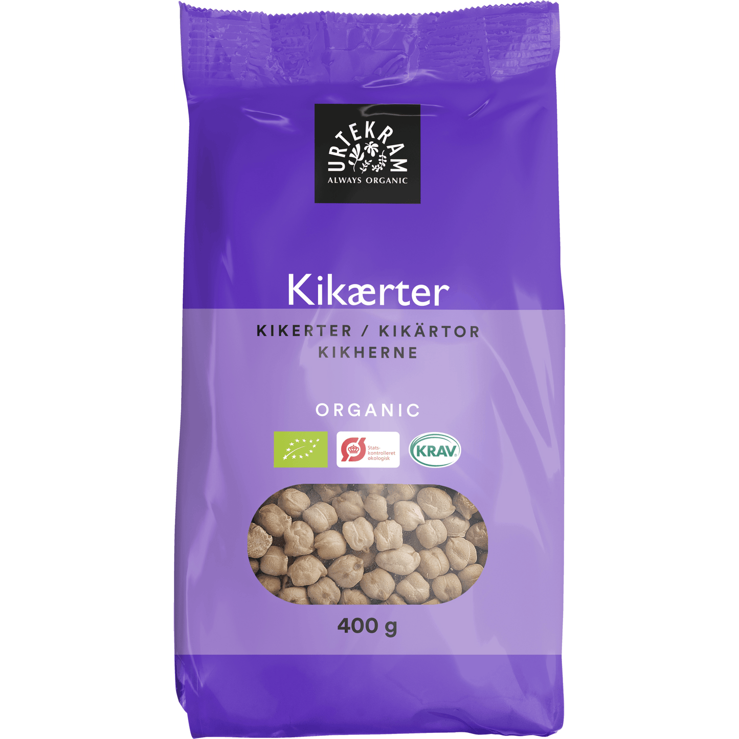 Urtekram Luomu Kikherne-Urtekram-Hyvinvoinnin Tavaratalo