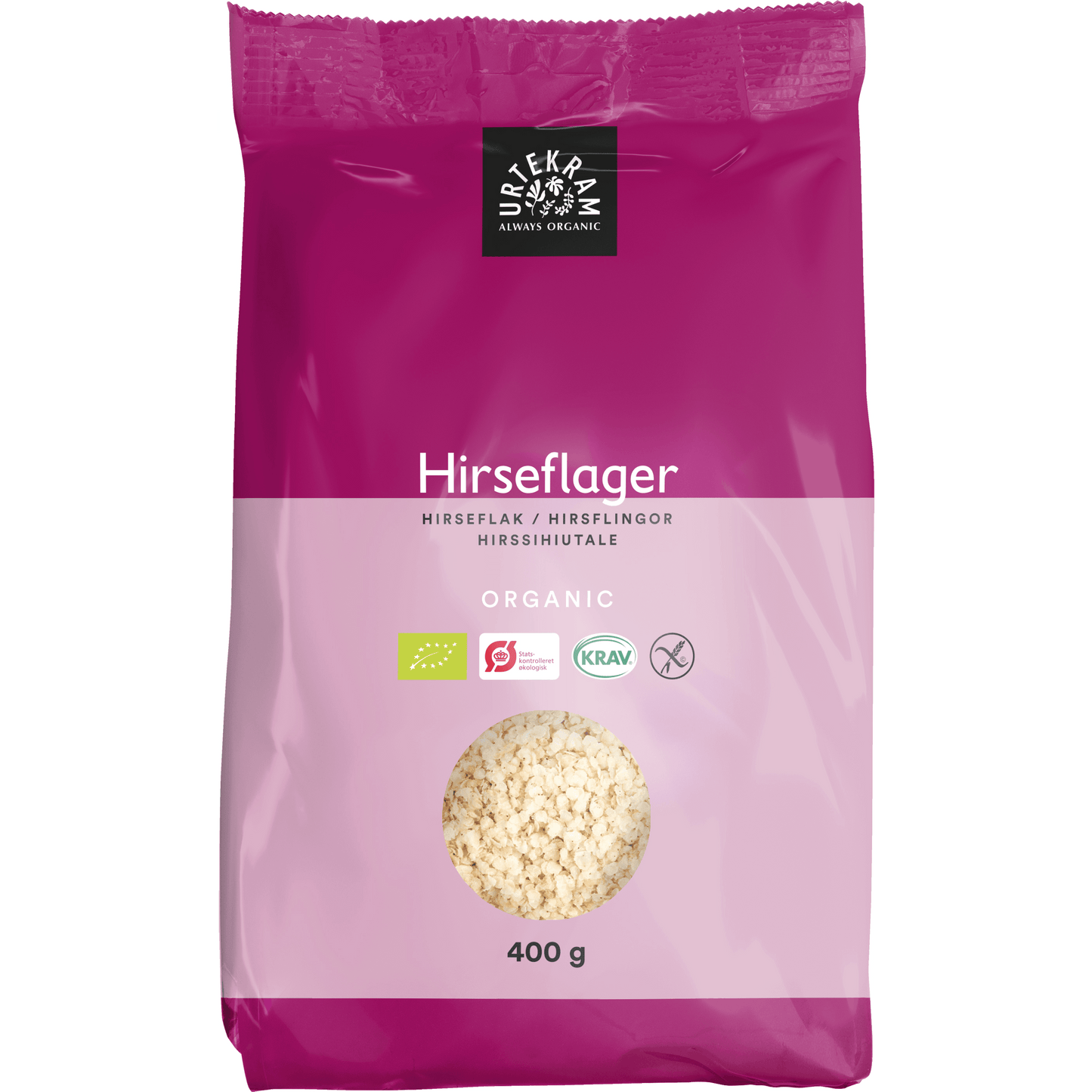 Urtekram Luomu Hirssihiutale-Urtekram-Hyvinvoinnin Tavaratalo