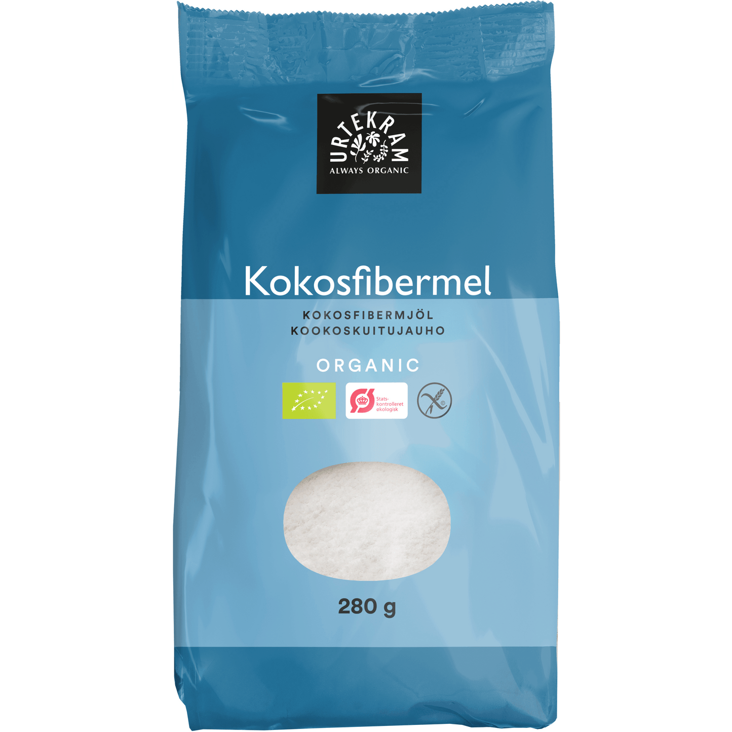Urtekram Luomu Kookoskuitujauho-Urtekram-Hyvinvoinnin Tavaratalo