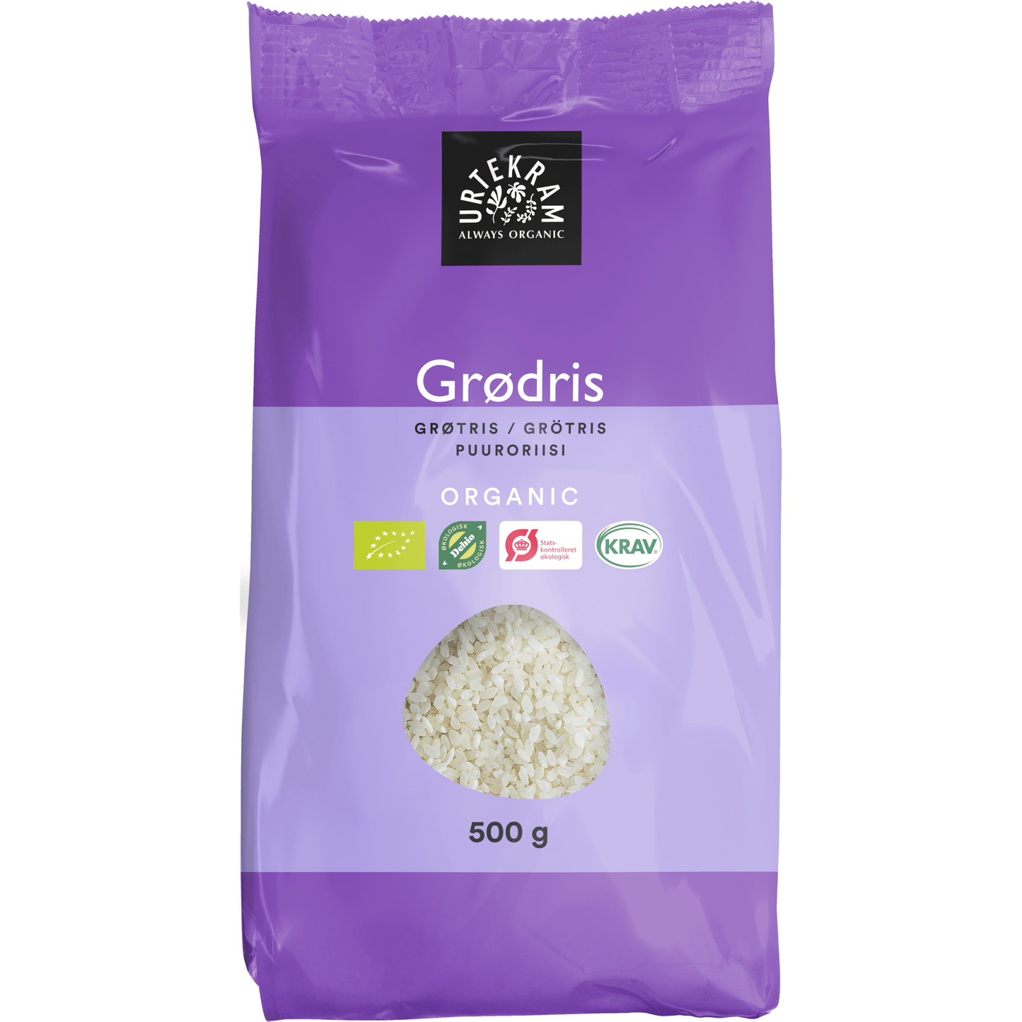 Urtekram Luomu Puuroriisi-Urtekram-Hyvinvoinnin Tavaratalo