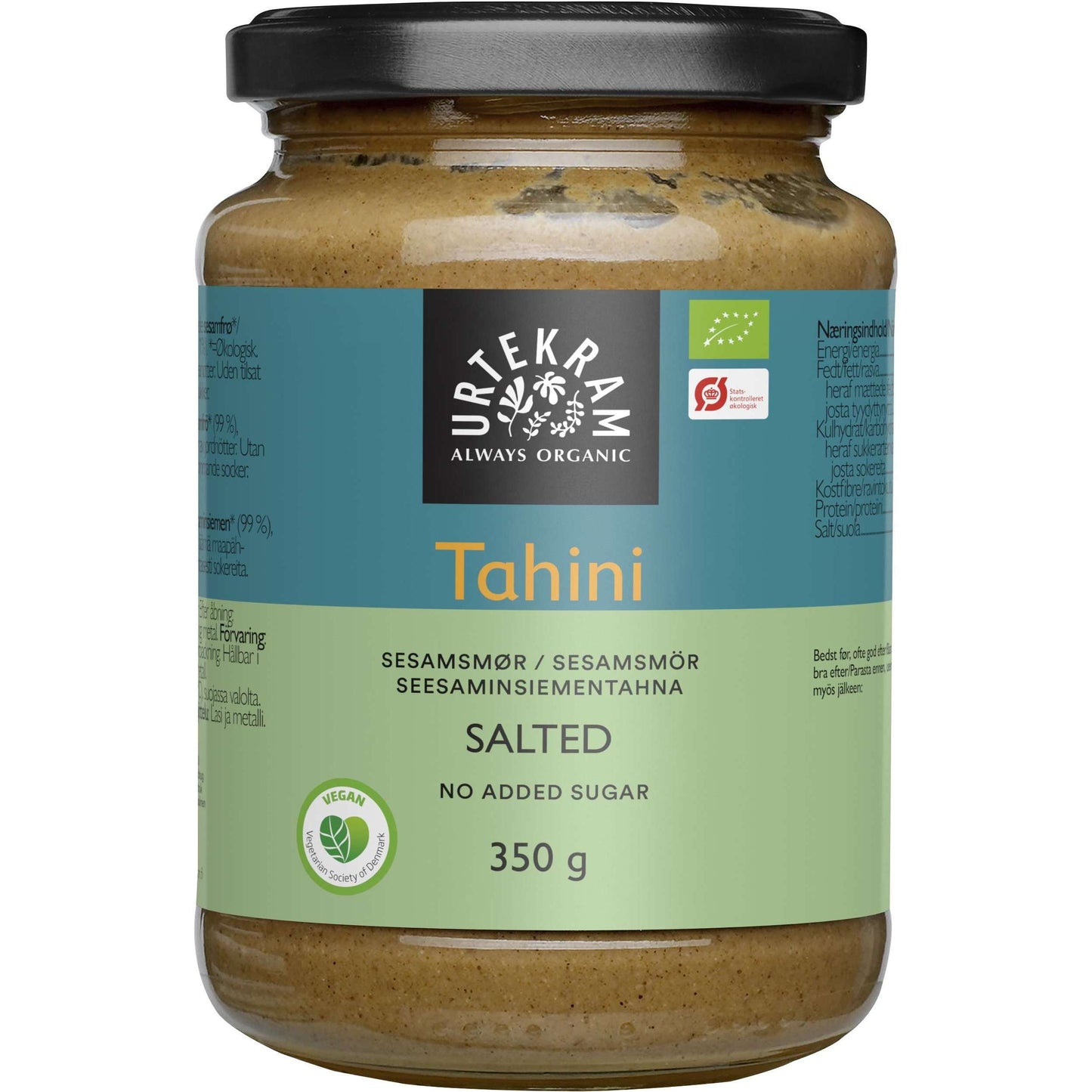 Urtekram Luomu Tahini seesamtahna-Urtekram-Hyvinvoinnin Tavaratalo