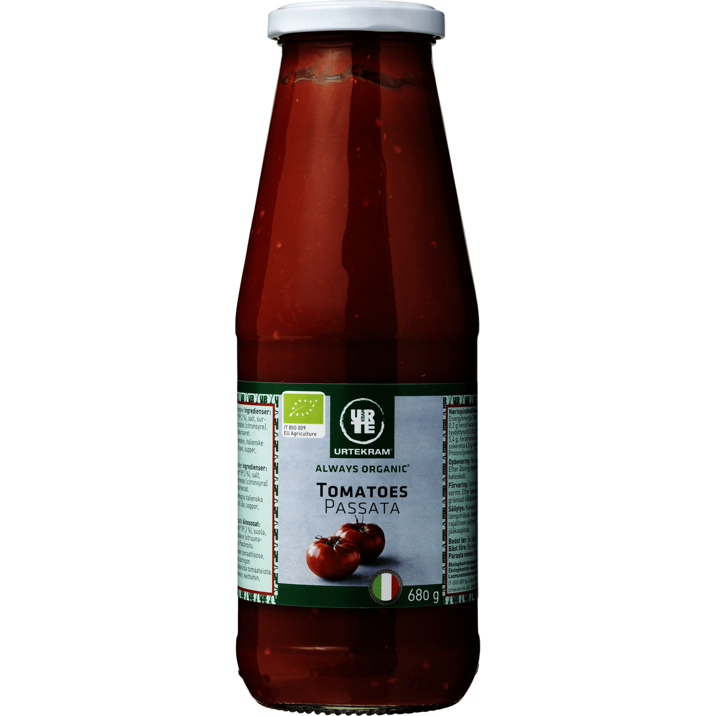 Urtekram Luomu Paseerattu tomaatti-Urtekram-Hyvinvoinnin Tavaratalo