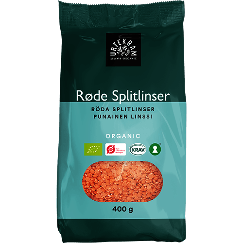 Urtekram Luomu Punainen linssi-Urtekram-Hyvinvoinnin Tavaratalo