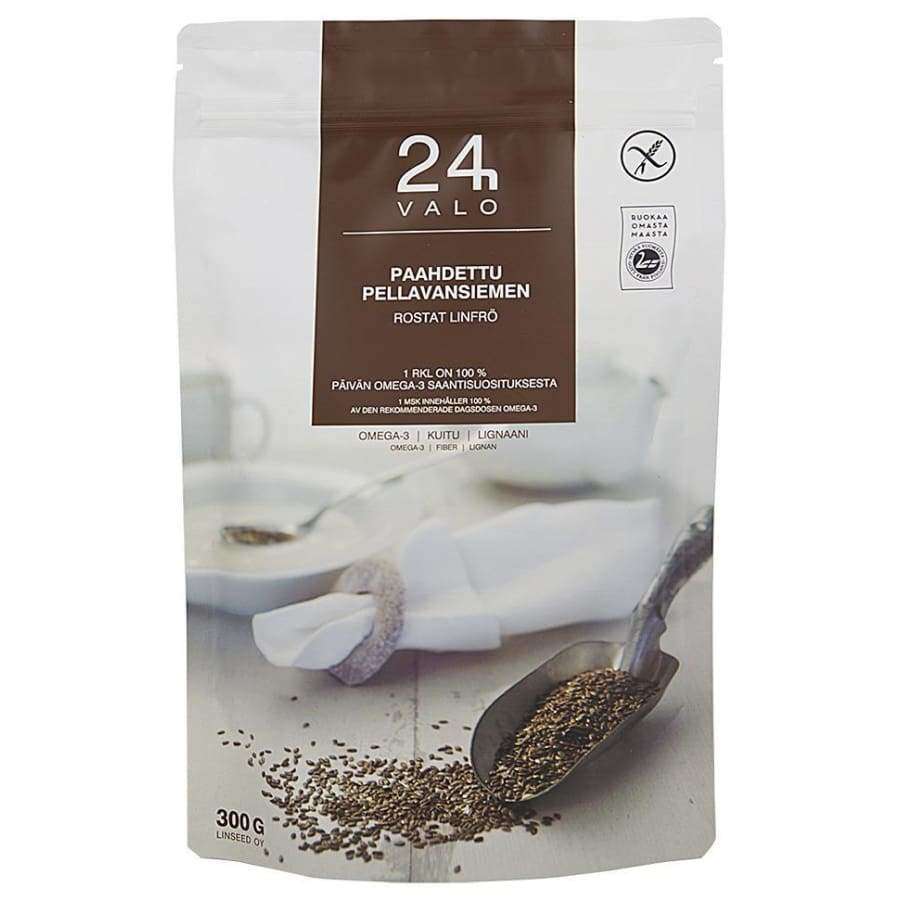 VALO 24h Paahdettu pellavansiemen-VALO 24h-Hyvinvoinnin Tavaratalo
