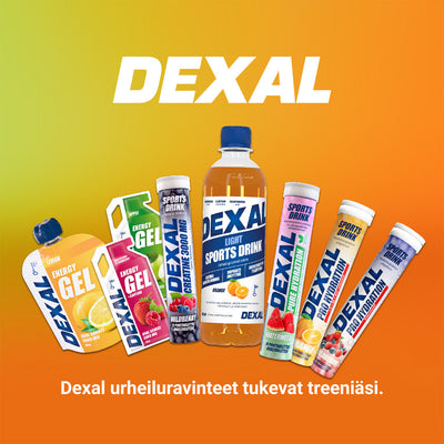 Dexal Pure Hydration urheilujuomasta raikasta tukea treeniin