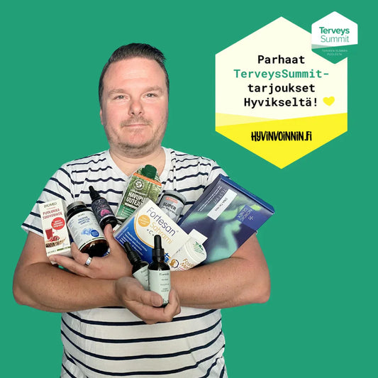 Osallistu TerveysSummit-arvontaan ja voita upeita palkintoja!