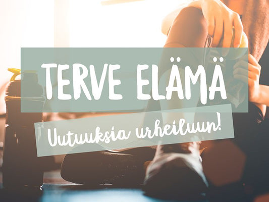 Urheiluravinteiden valikoimamme laajentui