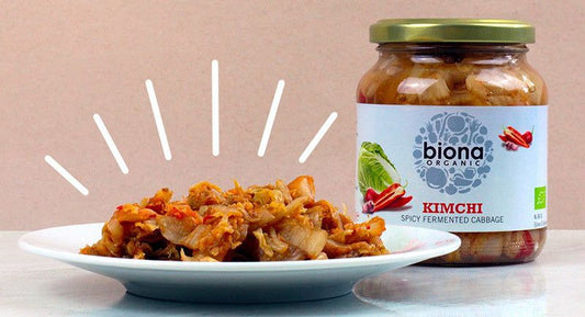 Kimchinuudelien resepti Bionan kimchistä