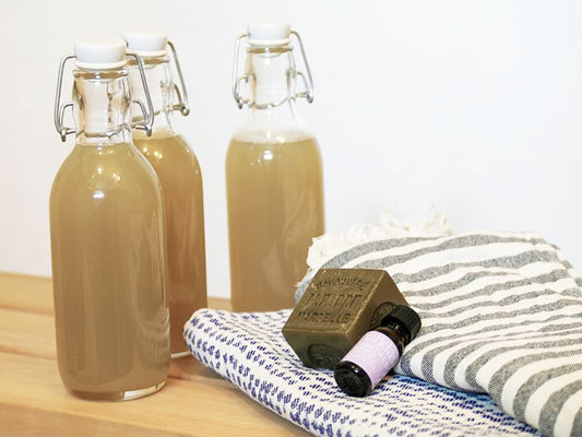 DIY-pyykinpesuaine sisältää mm. Marseille-saippuaa