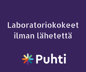 Tiedätkö miten kehosi voi? Selvitä tärkeimmät terveysarvosi helposti Puhdin laboratoriotesteillä