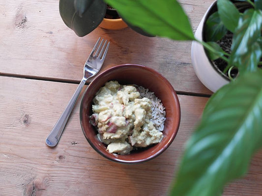 Soijasuikaleista syntyy helppo ja ruokaisa curry