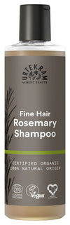 Urtekram Rosemary Shampoo 250 ml, vahvistava luomushampoo hennoille hiuksille