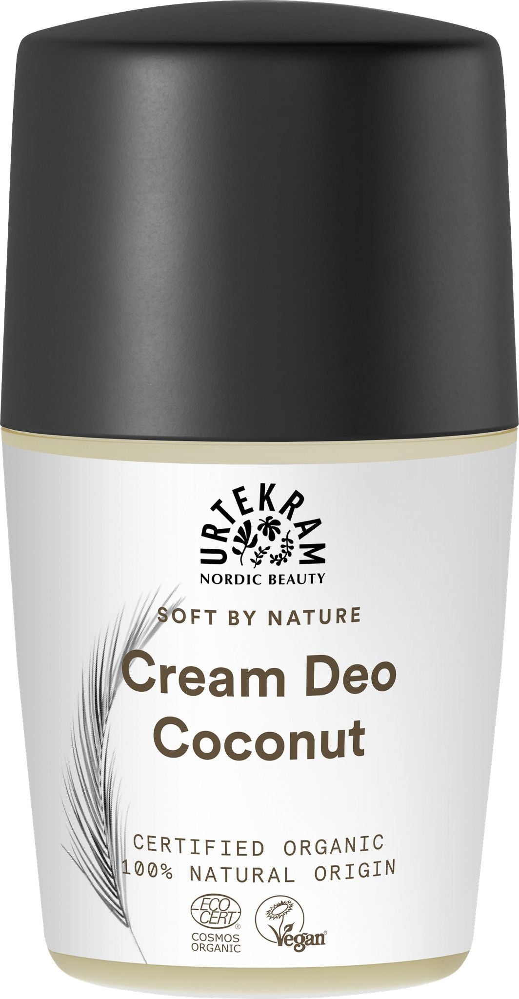 Urtekram Coconut Cream Deodorantti 50 ml, alkoholiton luomudeodorantti