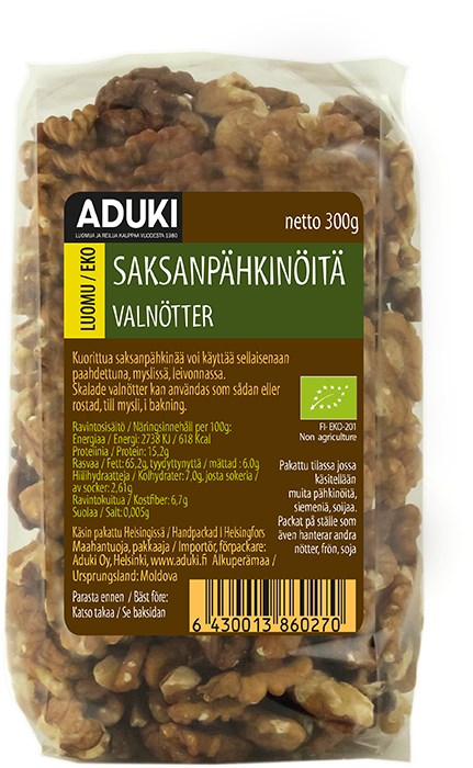 Aduki Luomu Saksanpähkinä