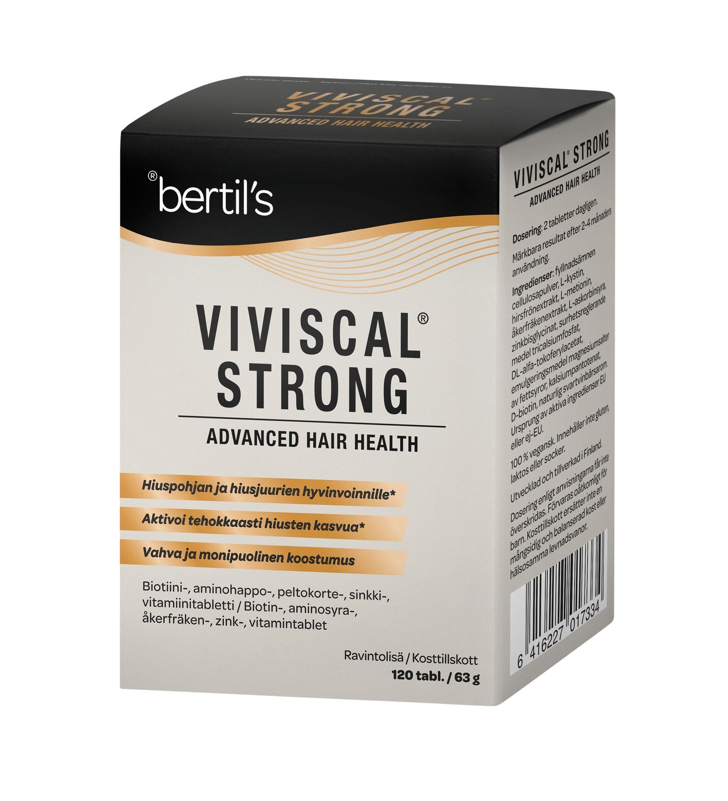 Bertils Viviscal Strong-Bertils-Hyvinvoinnin Tavaratalo